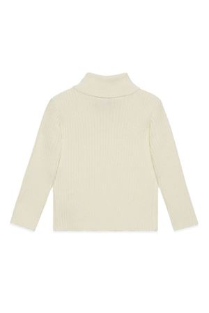 Cream white wool jumper GUCCI KIDS | 749672XKDES9133